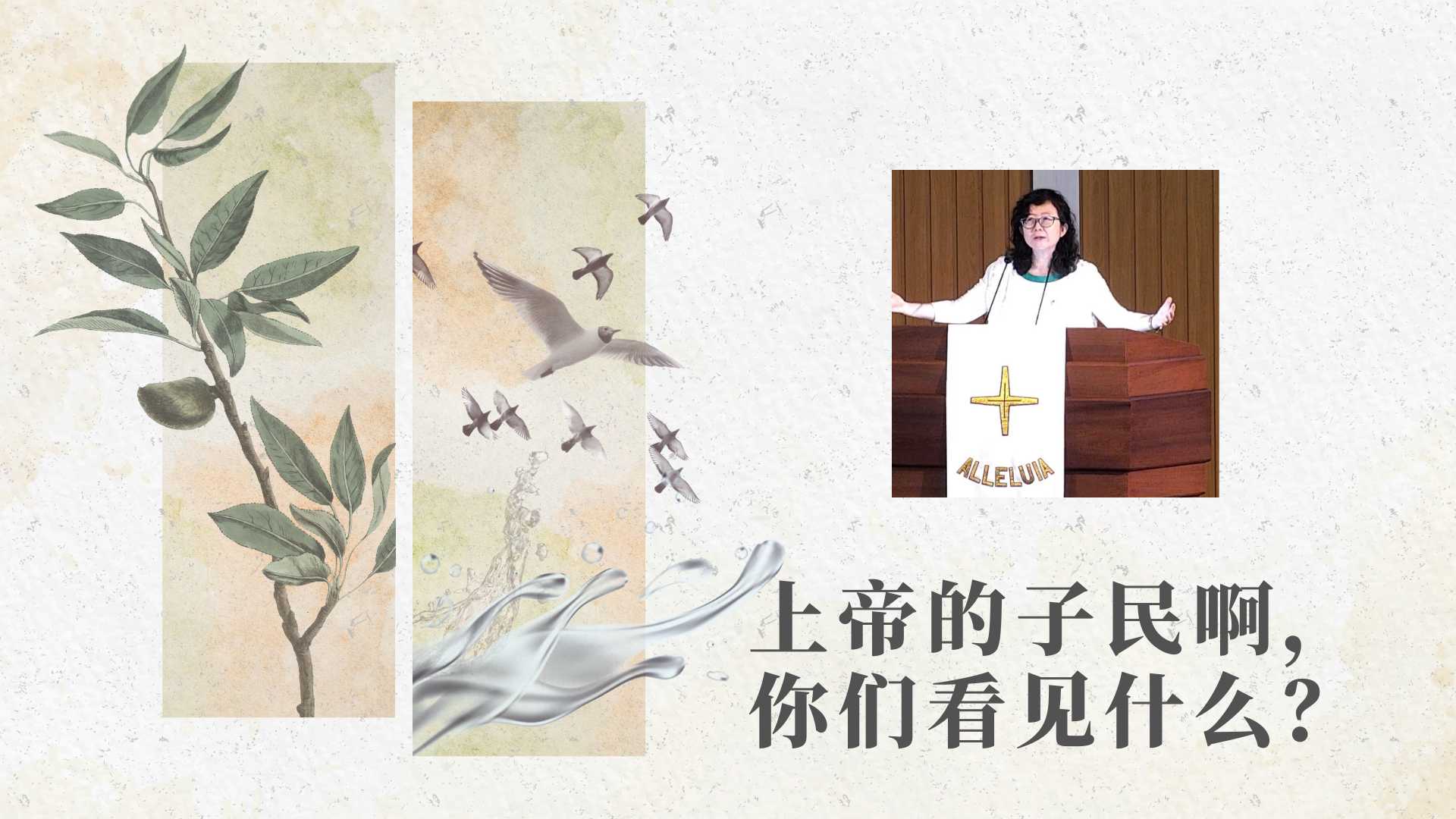 上帝的子民啊，你们看见什么？ - Jubilee Church Singapore